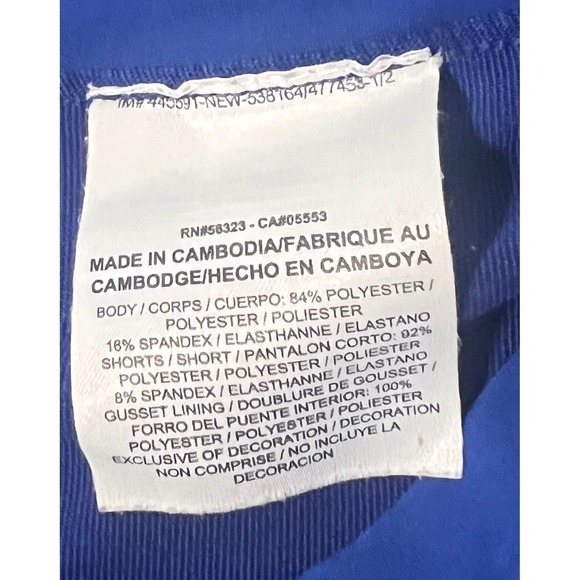 Nike Women's Golf Skort Blue White Striped Pleated Athletic Activewear Size M - Picture 4 of 6